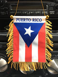 Bandera de Puerto Rico con pegatinas de Vinil