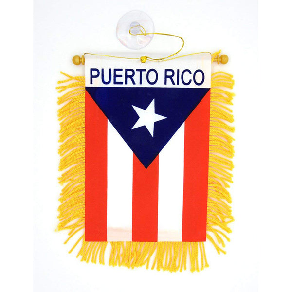 Bandera de Puerto Rico con pegatinas de Vinil